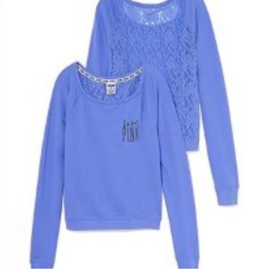 VS PINK (NWOT)✨PERIWINKLE BLUE SWEATSHIRT